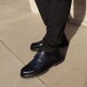 Elegante herresko 972 lakeret indigo kombineret lifestyle