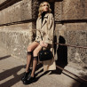 Casual dame sko 6076 sort lifestyle