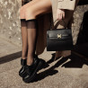 Casual dame sko 6076 sort lifestyle