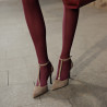 Elegante damesko 1323 sand velour lifestyle