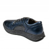 Dame sports-/casualsko 6010 i indigo perlemor kombineret