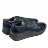 Dame sports-/casualsko 6010 i indigo perlemor kombineret