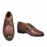 Elegant herresko 837 i cognac