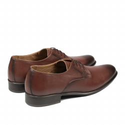 Elegant herresko 837 i cognac