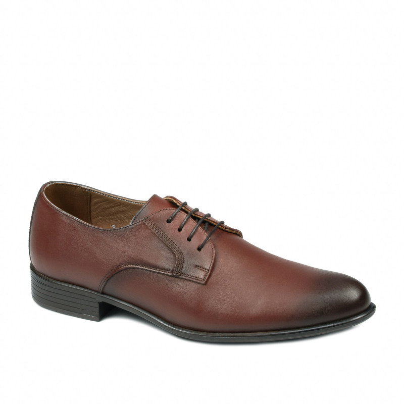 Elegant herresko 837 i cognac