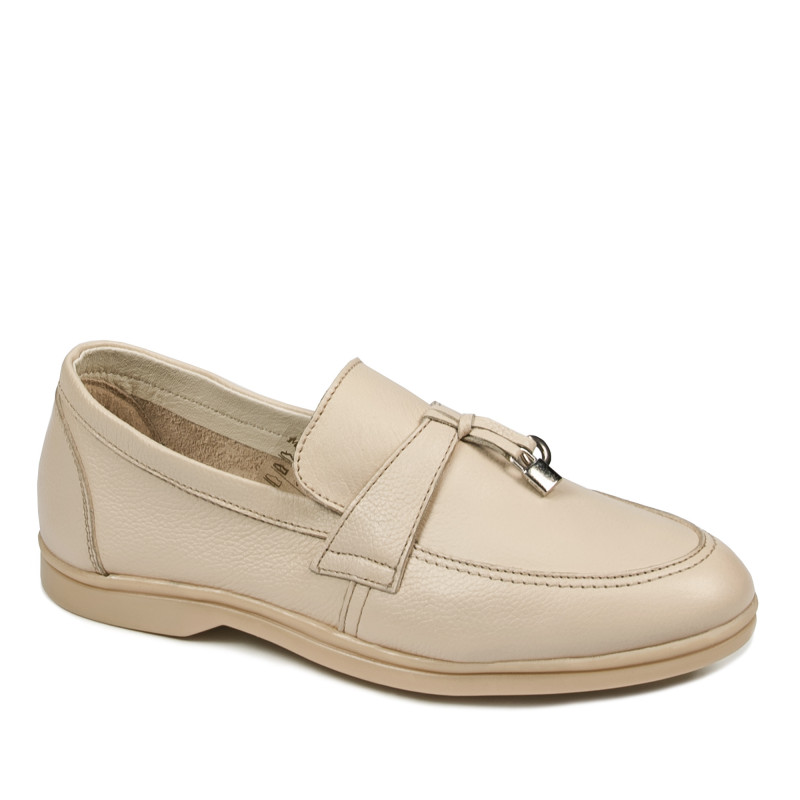 Dame mokkasiner 6054 creme