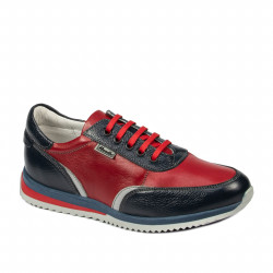 Teenagere sneakers 374 indigo+rød