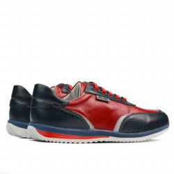 Teenagere sneakers 374 indigo+rød