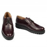 Dame casual sko 6007 bordeaux