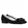 Elegant/casual damesko 1290 sort antilope