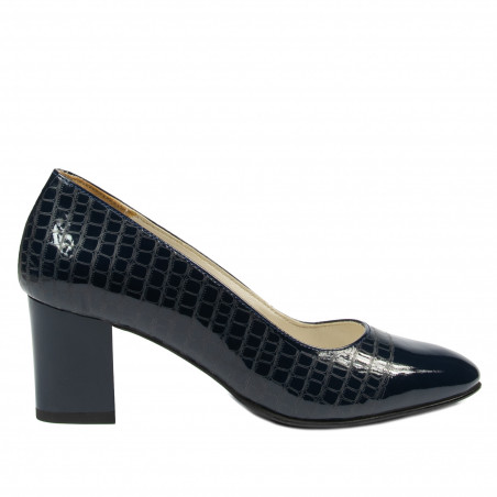 Elegante damesko 1268 lak indigo