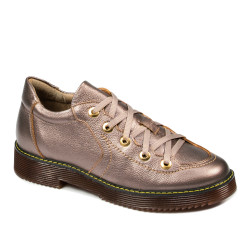 Dame casual sko 6026 kobber