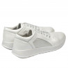 Damesneakers/casual 6010 hvid perlemor kombineret