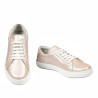 Dame sportssko 695 perlemor pulver