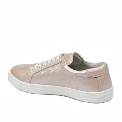 Dame sportssko 695 perlemor pulver