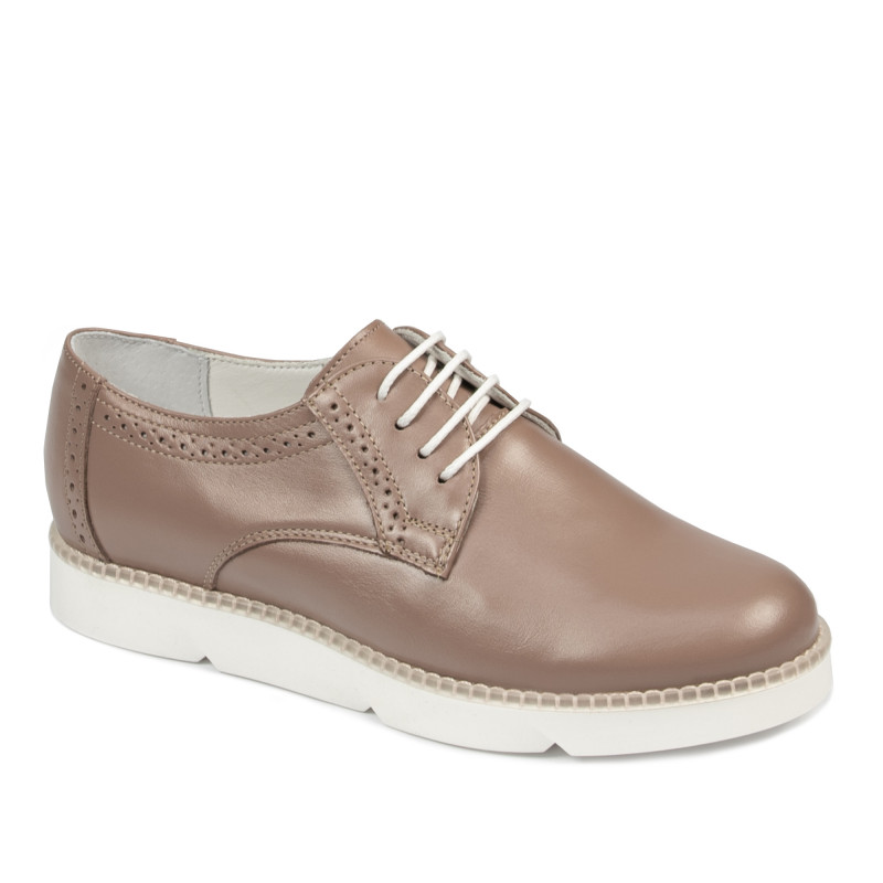Dame casual sko 6022 cappuccino
