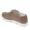 Dame casual sko 6022 cappuccino