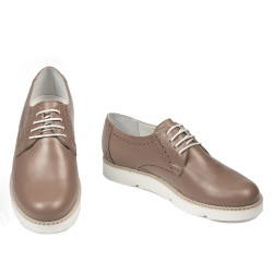 Dame casual sko 6022 cappuccino