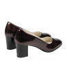 Elegante damesko 1268 lak bordeaux