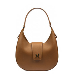 Dame skuldertaske 036g camel