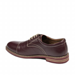 Casual herresko 873 bordeaux