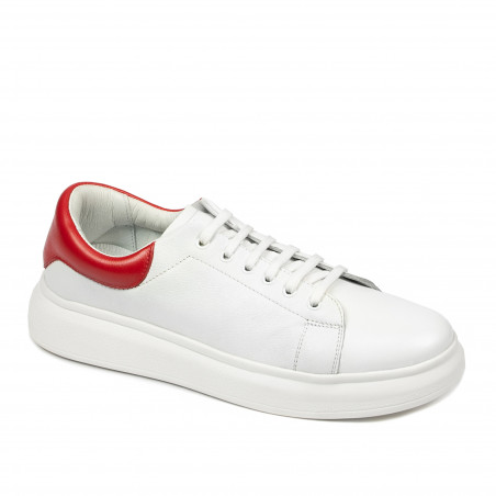 Dame sneakers 6008 hvid kombineret
