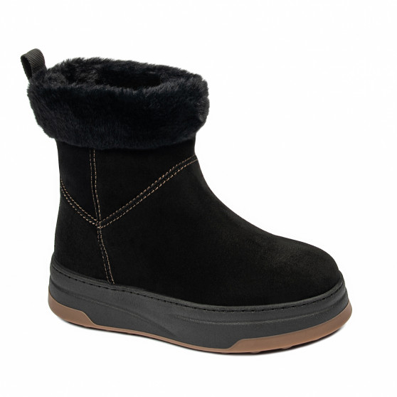 Dame støvler 3406 sort bufo