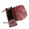 Dame skuldertaske 033g bordeaux