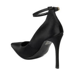 Elegante damesko 1311 sort satin