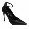 Elegante damesko 1311 sort satin