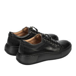 Dame casual sko 6084 sort