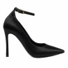 Elegante damesko 1311 sort satin