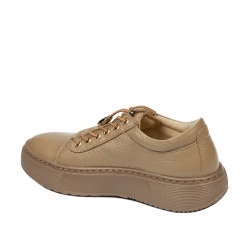 Dame casual sko 6084 latte