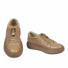 Dame casual sko 6084 latte
