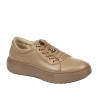 Dame casual sko 6084 latte
