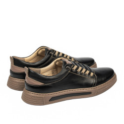 Casual herresko 982 sort kombineret