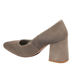 Elegante damesko 1315 sand velour