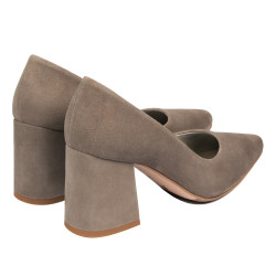 Elegante damesko 1315 sand velour