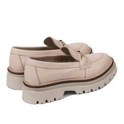 Dame casual sko 6086 creme