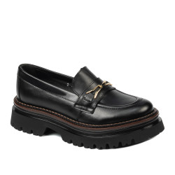 Dame casual sko 6086 sort