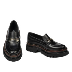 Dame casual sko 6086 sort