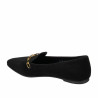 Dameballerinaer 1327 sort velour