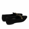 Dameballerinaer 1327 sort velour