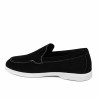 Herresko moccasin 980 sort ruskind