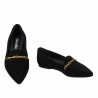 Dameballerinaer 1327 sort velour