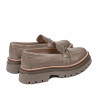 Dame casual sko 6086 cappuccino