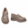 Dame casual sko 6086 cappuccino