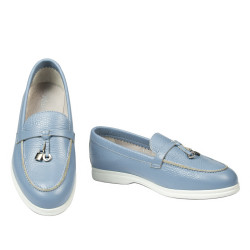 Dame mokkasiner 6082 biz azuro