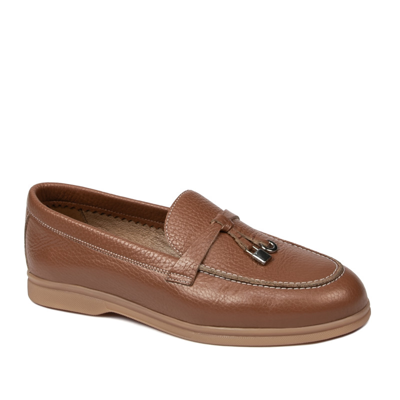 Damesmokkasiner 6082 biz camel