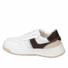 Damesportssko 6088 hvid+beige